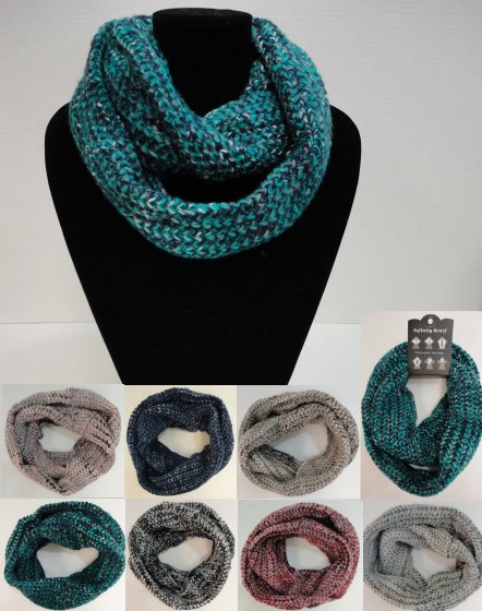 Knitted Infinity SCARF [Wide Knit]